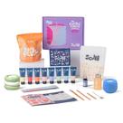 Kit de Fabricação de Velas Sculpd com Argila de Secagem ao Ar e Tintas