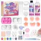 Kit de fabricação Squishy Bounlgsr Taba com 250 ml de resina epóxi e molde