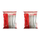 Kit de Faca para Refeição Reforçada 17,7cm Cristal Branca Mexa Bem 2 Pacotes com 50 unidades