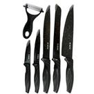 Kit de Facas Churrasco Profissional Antiaderente 6 Peças