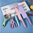 Kit de Facas Colorido Inox com 5 Peças Zem