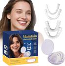 Kit de facetas temporárias Unizoom para substituição de dentes para mulheres/homens