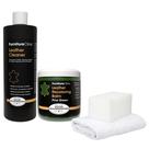 Kit de fácil restauração de couro da Furniture Clinic com bálsamo recolorente de couro, limpador, esponja e tecido Kit de reparo de couro para móveis arranhados e desbotados (verde pinho) Kit de fácil restauração de couro da Furniture Clinic com bálsamo recolorente de couro, limpador, esponja e tecido Kit de reparo de couro para móveis arranhados e desbotados (verde pinho)