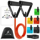 Kit de Faixas Elásticas de Resistência ProsourceFit 20 lb com Alças Kit de Faixas Elásticas de Resistência ProsourceFit 20 lb com Alças