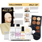 Kit de fantasias de Halloween Bald Caps Actabostte para mulheres e homens