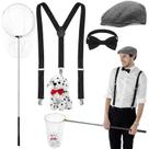 Kit de fantasias Mepase Halloween Dog Control Officer, 5 unidades