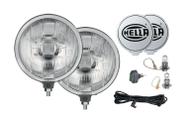 Kit de Faróis Auxiliares Hella Série 500 Transparente 15 cm Kit de Faróis Auxiliares Hella Série 500 Transparente 15 cm