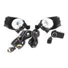 Kit de Farol Auxiliar GM Cobalt/Onix/Sonic/Spin/Prisma 12 até 19 Botão Compatível Com Regulagem Shocklight - SL-040910 I