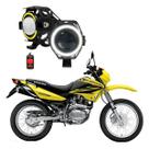 Kit de Farol de Milha Angel Eye U7 para Moto NXR 150 Bros ES 2001 - 2013 2014 2015 2016 2017 2018 2019 2020 2021 2022 Kit de Farol de Milha Angel Eye U7 para Moto NXR 150 Bros ES 2001 - 2013 2014 2015 2016 2017 2018 2019 2020 2021 2022
