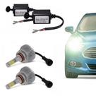 Kit de Farol Lanterna Automotivo para Carro Lampada Led H8 Branca Headlight 6000k (H8)