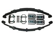kit de feixe mola de 4 laminas para carretinhas reboque trailers Suporta até 550kg total