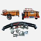 kit de feixe mola de 4 laminas para carretinhas reboque trailers Suporta até 550kg total