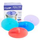 Kit de fermentação Masontops Pickle Pipes para jarra de boca larga