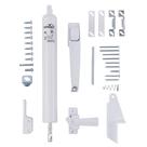 Kit de ferragens para portas Wright Products VLANWH Lanai White