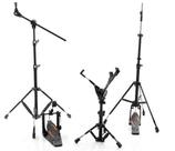 Kit de Ferragens RMV Stage Tech Extra Leve com estante de caixa, girafa, máquina de chimbal e pedal