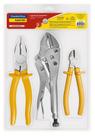 Kit de Ferramenta 3 Peças Manuais Tramontina 43409110