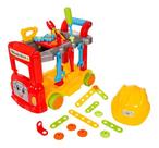 Kit de ferramenta infantil mechanic truck brinquedo