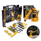 Kit de Ferramentas 129 peças e Macaco Hidráulico Garrafa 2 Toneladas Fasterr