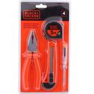 Kit de ferramentas 4 peças - bd80291-840 - black&decker