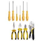 Kit de Ferramentas Alicates Pressão Diagonal Universal Chaves Fenda e Philips