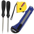 Kit de Ferramentas com 4 Peças - 43408118 - TRAMONTINA Kit de Ferramentas com 4 Peças - 43408118 - TRAMONTINA