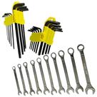 Kit de Ferramentas Completo -Chaves Torx, Allen e Combinadas
