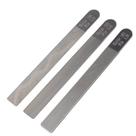 Kit de ferramentas de arquivamento Guitar Nut Files Fret Crowning Slot, 3 unidades