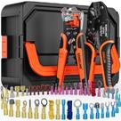 Kit de ferramentas de crimpagem com conector termorretrátil SOMELINE com 48 tamanhos