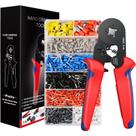Kit de ferramentas de crimpagem de ponteira Preciva AWG23-7 Ratchet Crimper Lier
