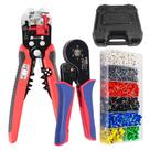 Kit de ferramentas de crimpagem HKS Ferrule Crimper Plier AWG 23-7 com decapador Kit de ferramentas de crimpagem HKS Ferrule Crimper Plier AWG 23-7 com decapador