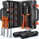 Kit de ferramentas de crimpagem SOMELINE 14-10 AWG Solar Connectors