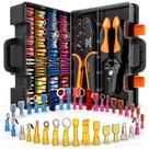 Kit de ferramentas de crimpagem SOMELINE para conectores termorretráteis AWG 22-10