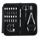 Kit de ferramentas de extensão de cabelo My Hair Tools com alicate de crimpagem
