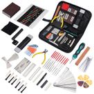 Kit de ferramentas de guitarra LEKATO 72 unidades para guitarra acústica, ukulele e baixo