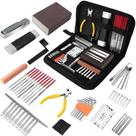 Kit de ferramentas de guitarra TIMDAM 45 unidades para baixo de ukulele
