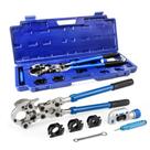 Kit de ferramentas de prensagem de tubos de cobre iCrimp com cortador e rebarbação