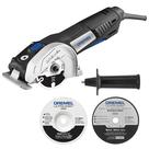 Kit de ferramentas de serra compacto Dremel US40 Ultra-Saw com fio e alça Kit de ferramentas de serra compacto Dremel US40 Ultra-Saw com fio e alça