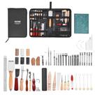 Kit de ferramentas de trabalho em couro VEVOR 59 PCS com bolsa de armazenamento Kit de ferramentas de trabalho em couro VEVOR 59 PCS com bolsa de armazenamento