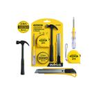 Kit De Ferramentas Essenciais Com 5 Peças Trena E Estilete