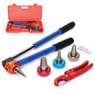 Kit de ferramentas expansoras IWISS iCrimp para PEX de 1/2, 3/4 e 1 polegada