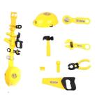 Kit De Ferramentas Infantil Com Capacete E Cinto Construtor Kit De Ferramentas Infantil Com Capacete E Cinto Construtor