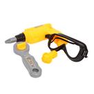Kit de Ferramentas Infantil Pequeno Marceneiro Amarelo 5 Pçs