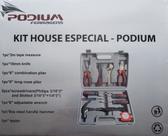 Kit de Ferramentas Kit House Especial Marca podium Ferragens com 10 Peças