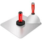 Kit de ferramentas manuais para drywall Goldblatt Premium Aluminium Hawk 13"
