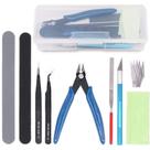 Kit de ferramentas modelo Rustark Gundam, 9 unidades para crianças que criam hobbies Kit de ferramentas modelo Rustark Gundam, 9 unidades para crianças que criam hobbies