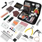 Kit de Ferramentas para Guitarra TIMDAM - 106 Peças com Capo, Cordas, Palhetas e Mais Kit de Ferramentas para Guitarra TIMDAM - 106 Peças com Capo, Cordas, Palhetas e Mais