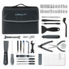 Kit de ferramentas para impressora 3D Creality 74 peças de acessórios com bolsa de armazenamento Kit de ferramentas para impressora 3D Creality 74 peças de acessórios com bolsa de armazenamento