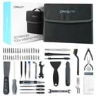 Kit de ferramentas para impressora 3D Creality 74 unidades com conjunto de chaves de fenda