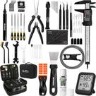 Kit de ferramentas para impressora 3D Intarsio com 76 peças e bolsa para acessórios