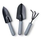 Kit de Ferramentas para Jardinagem Pazinha e Ancinho - 3 Peças